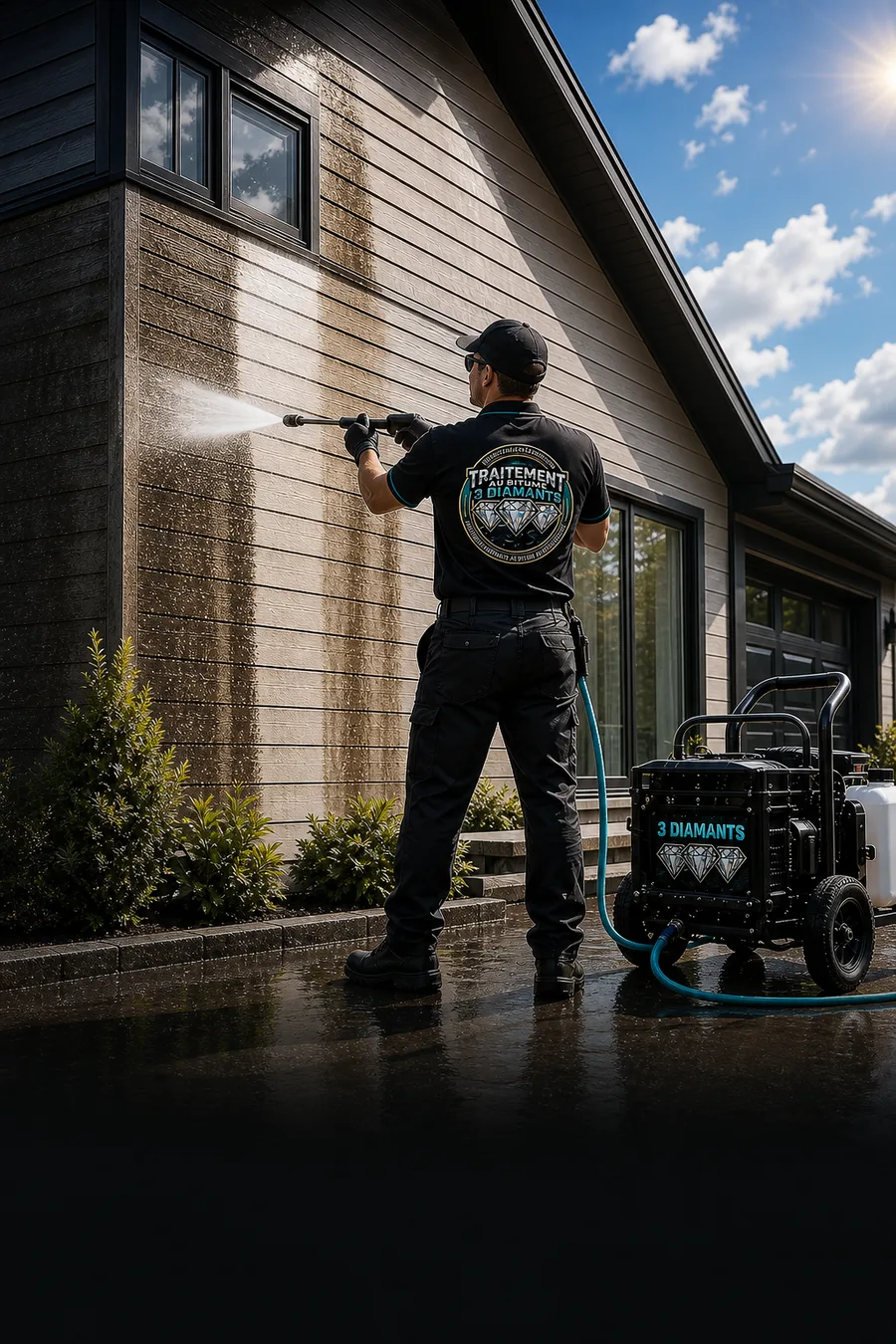 Lavage extérieur